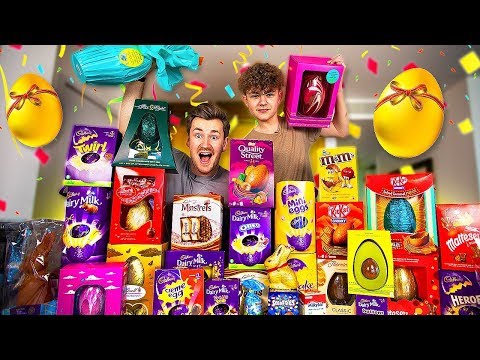 BROTHERS MELT EVERY TYPE OF CHOCOLATE  EASTER EGG TOGETHER *Special*