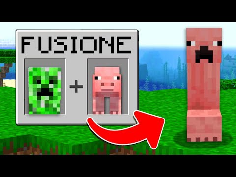 COSA SUCCEDE SE UNISCO I MOB DI MINECRAFT??