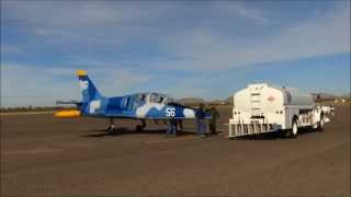preview picture of video 'The Aero L-39 Albatros touch and go, Casa Grande Airport.'