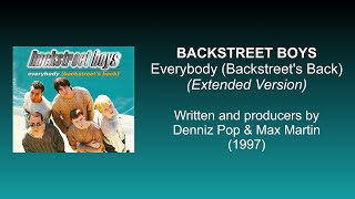 BACKSTREET BOYS - Everybody (Extended Version)