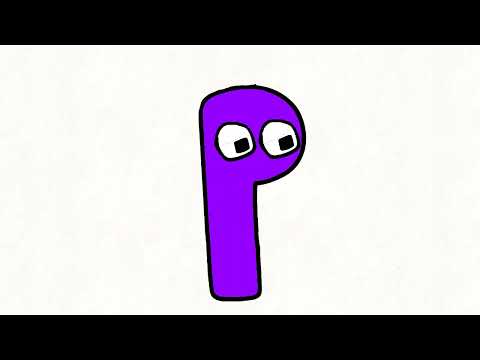 Alphabet lore combined with rainbow friends