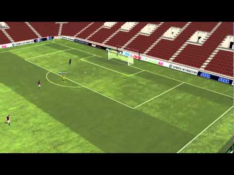 Football Manager 2011 - Amazing goal Zak Whitbread from inside his own half
