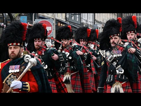 The 42nd Royal Highland Regiment Black Watch, The Royal Regiment of Scotland Parade 2025