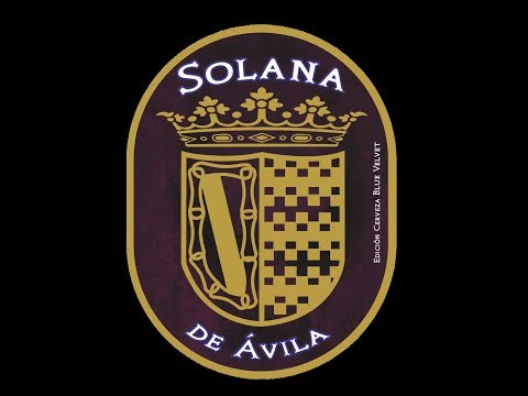 Cerveza Solana de Ávila & Blue Velvet