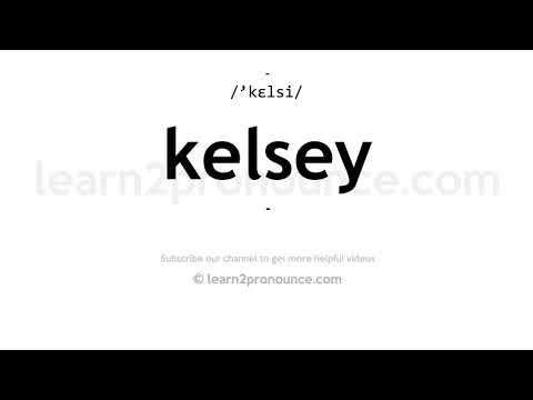 How to pronounce Kelsey | English pronunciation