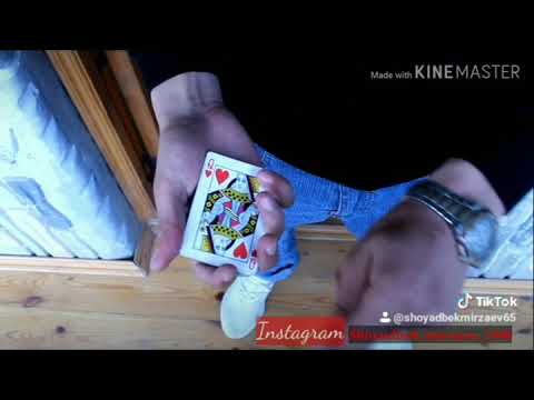 Marta bilan fokus фокус с картами card magic trick