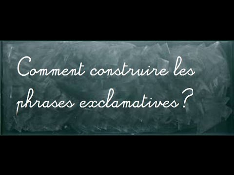 comment construire une phrase