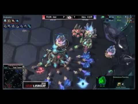 Starcraft 2 Zest vs Maru Best Protoss 2016 schooling Best Terran 2016 Disgusting