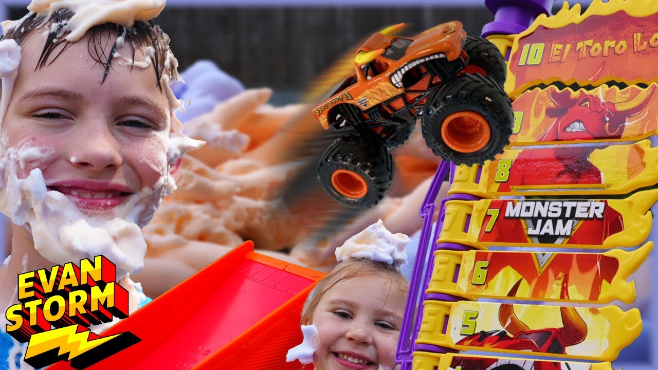 Monster Jam Big Air Challenge Monster Truck Playset El Toro Loco Exclusive