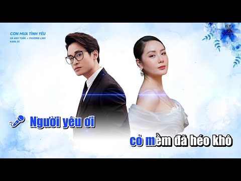 Cơn mưa tình yêu karaoke Hà Anh Tuấn x Phương Linh EXTENDED