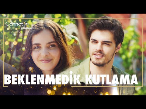 Selim ve Cennet aile arası ufak bir kutlama yapıyorlar - Cennet'in Gözyaşları 31. Bölüm