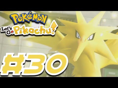 I CATCHED ZAPDOS IN THE POWER PLANT - Pokemon Let's Go Pikachu ITA #30