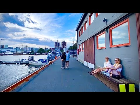 Walking Oslo june 2021 🏃🏻‍♀️ Oslo fjorden - Akershusstranda by oslo elsa67