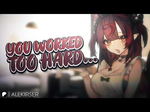 ASMR || Your Cute Catgirl Maid Takes Care Of You While You&rsquo;re Sick [Yandere] [Comfort] [Confession]