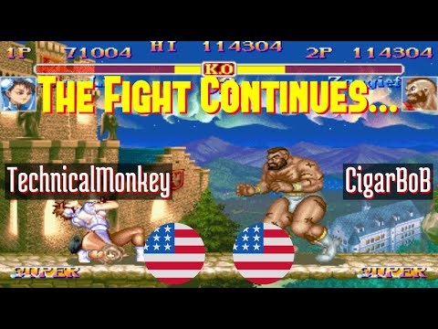 Super Street Fighter II X GMC (FT20) - TechnicalMonkey (US) vs CigarBoB (US) - 2021-11-29