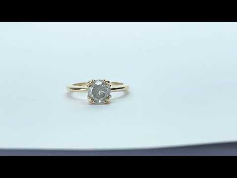 1.22ct Diamond ANNA Solitaire in 14k Yellow Gold
