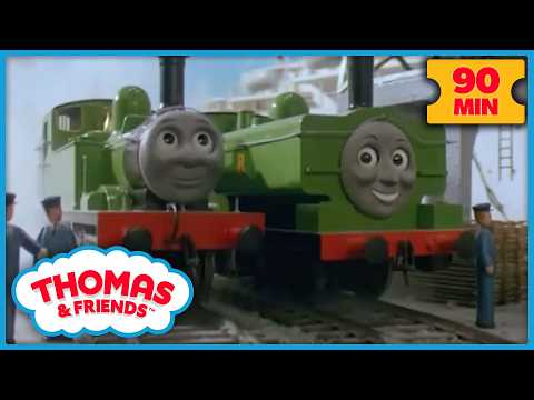 Oliver Owns Up + More Thomas & Friends Adventures! | 90+ Minutes! - Kids TV Series, Kingdom Kids Zone - Thomas & Friends