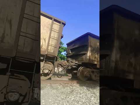 Trem de carga da MRS passando em Nova Iguaçu RJ #trem