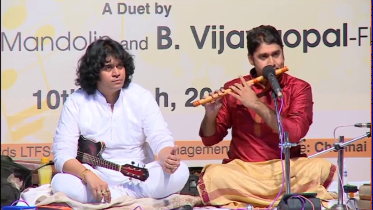 Vijayagopal- Flute jugalbandhi with U.Rajesh- Mandolin