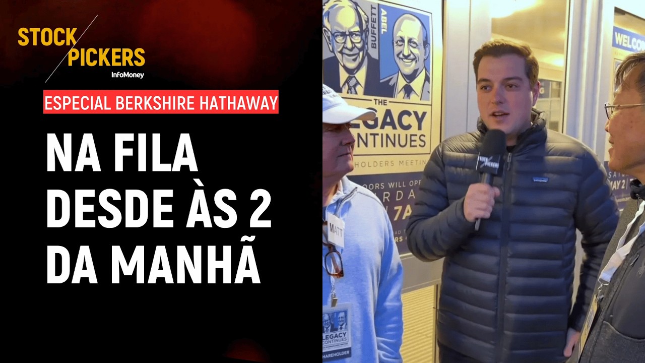 Conheça os primeiros da fila para verem Warren Buffett, Greg Abel e mais | Berkshire Hathaway 2026