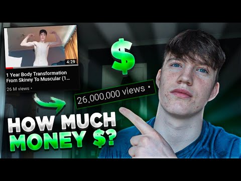 How Much Money YouTube Paid Me for 26 Million Views