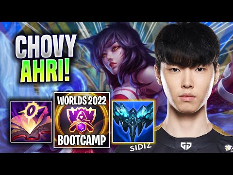 CHOVY PERFECT GAME WITH AHRI! - GEN Chovy Plays Ahri MID vs Vladimir! | Bootcamp 2022