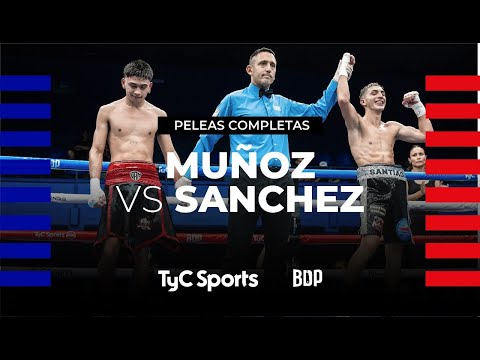 Santiago Sánchez vs. Enzo Bahiano Muñoz - Boxeo de Primera Promocional - TyCSports Play