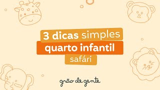 COMO MONTAR UM QUARTO INFANTIL SAFÁRI? 🌿🦁