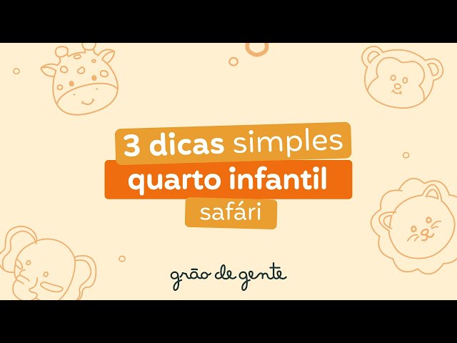 COMO MONTAR UM QUARTO INFANTIL SAFÁRI? 🌿🦁
