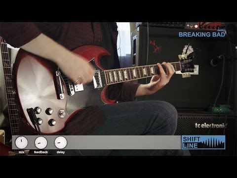 Shift Line Breaking Bad Delay Deluxe. Digital delay effects guitar pedal image 3