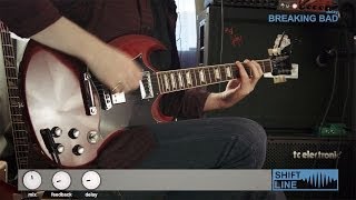 Video thumbnail for Shift Line BREAKING BAD delay + Gibson SG Standard by bajjjan records