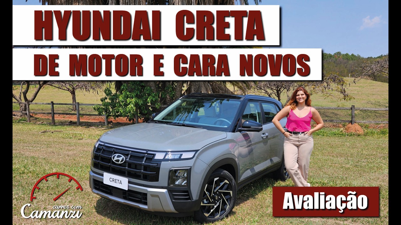 NOVO HYUNDAI CRETA Agora com Motor 1.6 turbo - AVALIAÇÃO