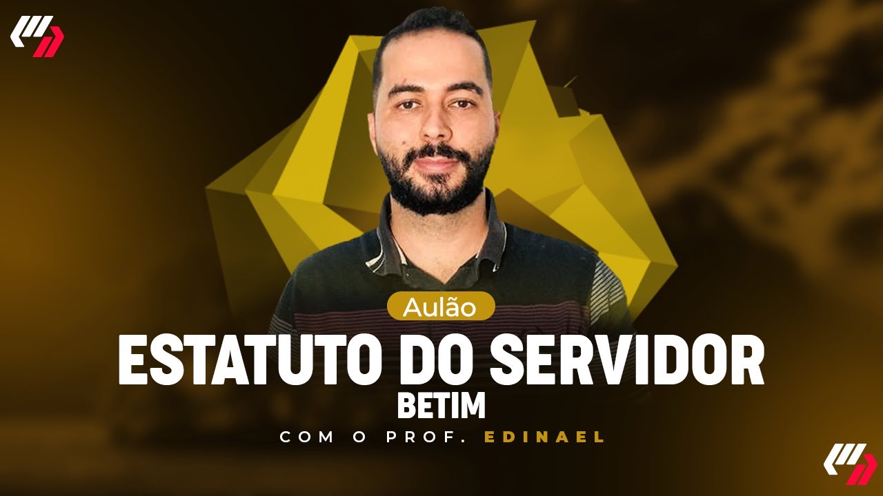 BETIM/MG: AULÃO ESTATUTO DO SERVIDOR