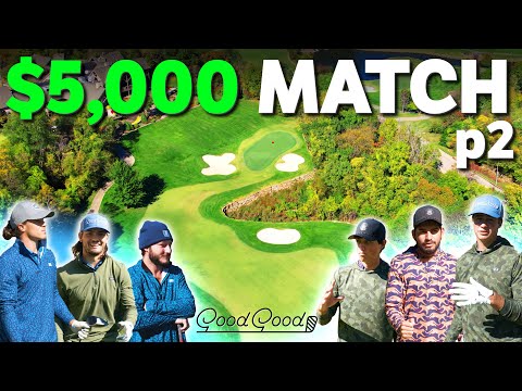 3v3 18 Hole Scramble | THE $5,000 MATCH | Part 2