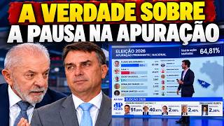PORQUE ELES NÃO MOSTRARAM ISSO QUANDO PAROU AS APURAÇÕES ?