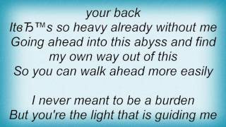 Amos Lee - Burden Lyrics