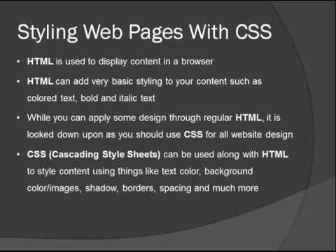 Learn What is a Website and Components of a Website - Part 2