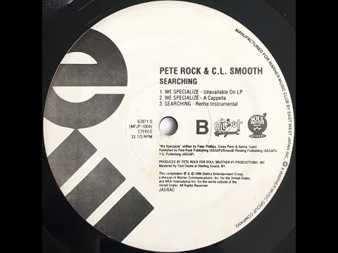 Pete Rock feat. C.L. Smooth - We Specialize (1996)
