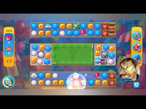 Fishdom 2022, no Boosters,  9598  level  -  прохождение без бустеров,  9598  уровень.