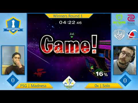 Salty Arena Cup Melee #1 [NTSC] - Winners R1 - Madness (Luigi) vs Solo (Falco)