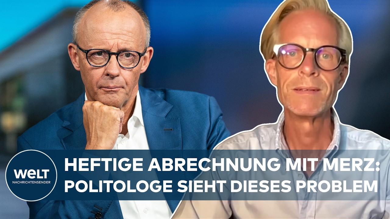 DEUTSCHLAND: Heftige Abrechnung mit Kanzler Friedrich Merz! Politologe sieht dieses Problem!