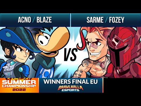 Acno & Blaze vs Sarme & Fozey - Winners Final - Summer Championship 2022 - EU 2v2