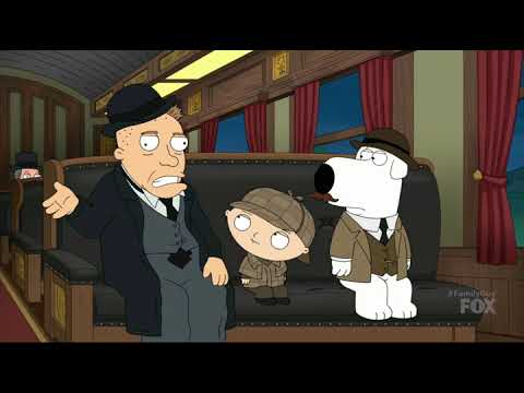 What's the next stop for this train? - Family Guy