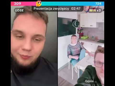 Gocha and Łukasz on Daniel. Łukasz Magical live Tik Tok from January 8, 2026