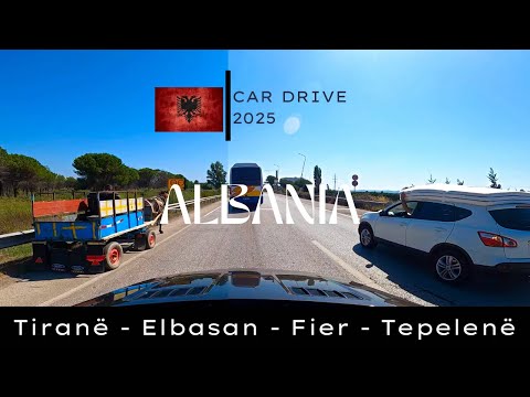 Tiranë ➡️ Elbasan ➡️ Fier ➡️ Tepelenë | September 2025 - 🇦🇱 Albania ‪@MTravelVlog‬