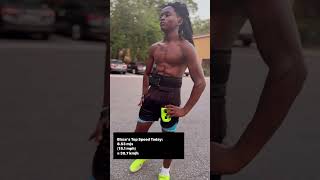 Fastest Kid Blaze Ran 19.1 Mph Today 😳 #blaze