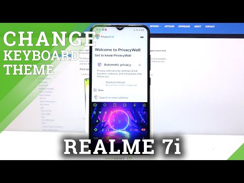 How to Download and Apply LED Keyboard on REALME 7i – Change Keyboard Theme