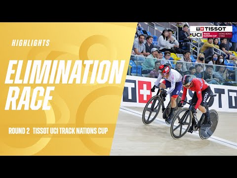 Велоспорт Elimination Race Highlights — Hong Kong | 2024 Tissot UCI Track Nations Cup