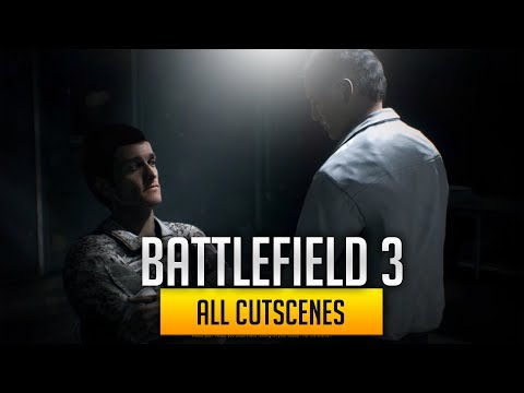 BATTLEFIELD 3 All Interrogation cut scenes + Battlefield theme  [1440p HD 60FPS PC]