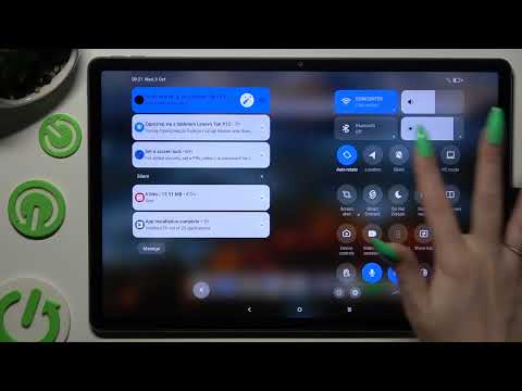 How to Turn On/Off Location on LENOVO Tab P12
